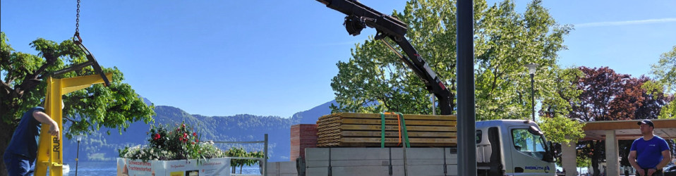 Abseits der Baustelle