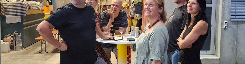 Hotelierstamm zu Besuch